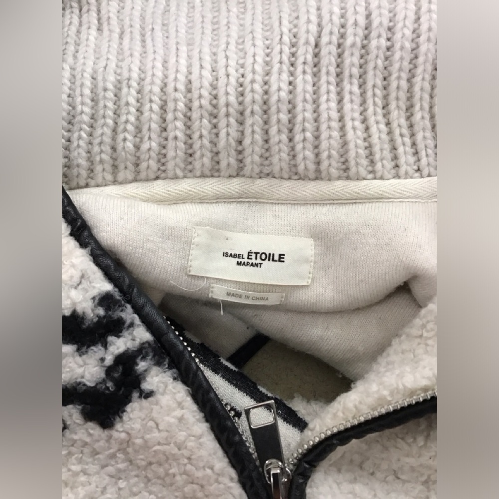 Isabel Marant Women’s Black and White Sweater Size 34 - Picture 3 of 5